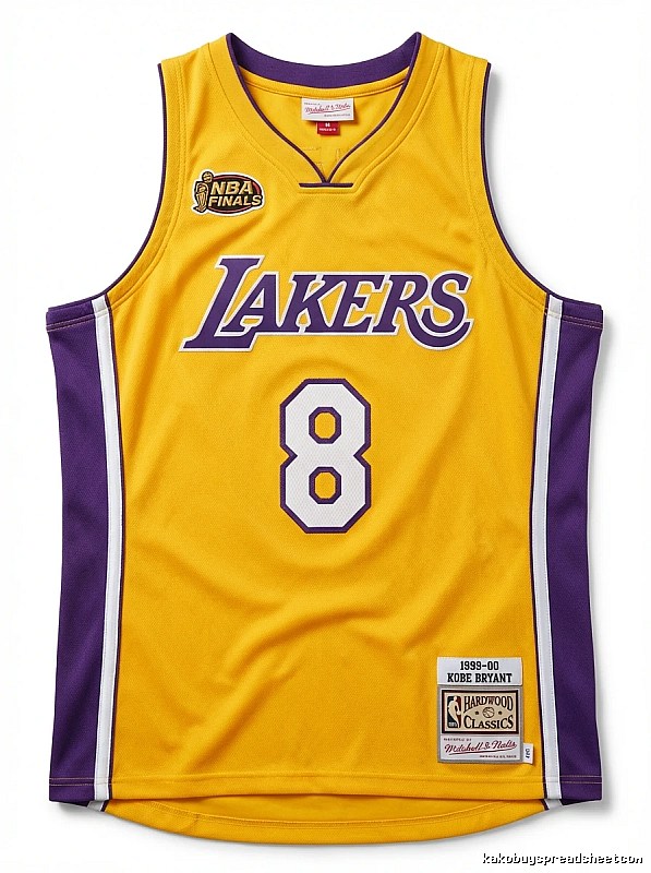 Kobe Lakers retro yellow jersey