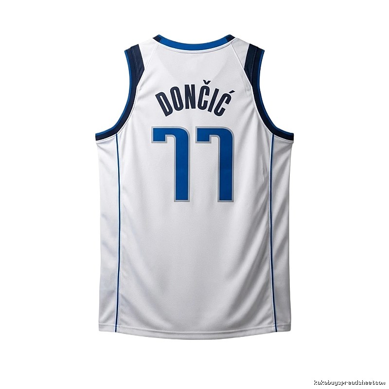Lone Ranger Luka Doncic's basketball jersey (white)