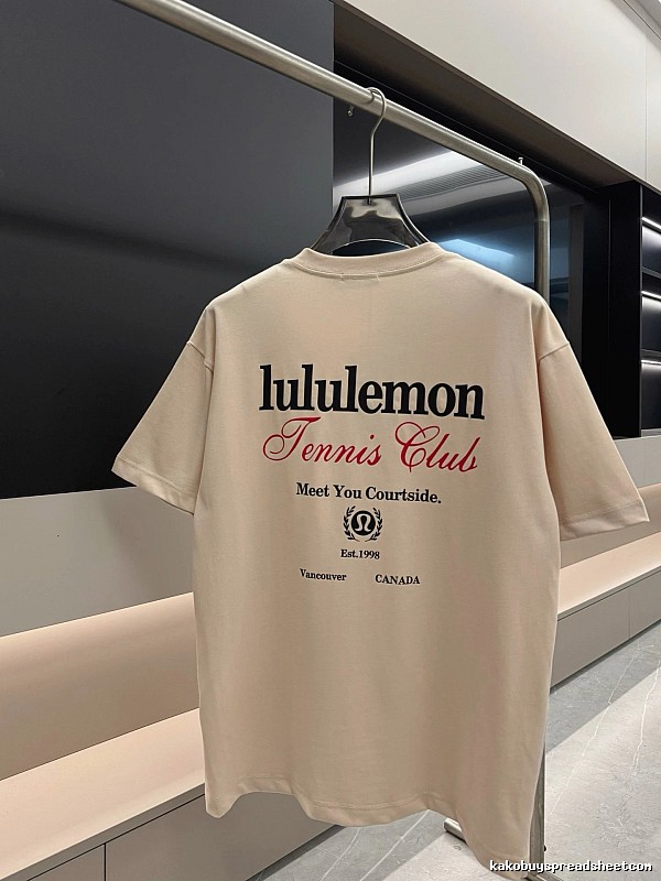 lululemon Tennis Club Casual Style Light Apricot T-Shirt