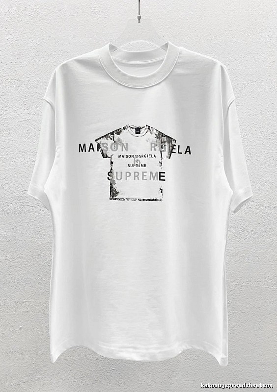 Maison Margiela Co-branded Street Style White T-shirt