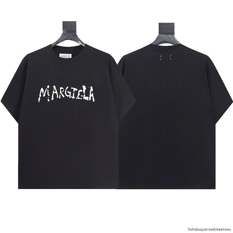 Maison Margiela Graffiti High Street Black Short-sleeve T-shirt