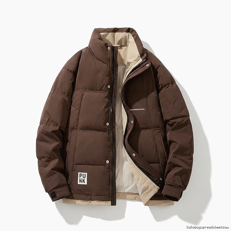 MLB Brown Casual Style Cotton-padded Jacket