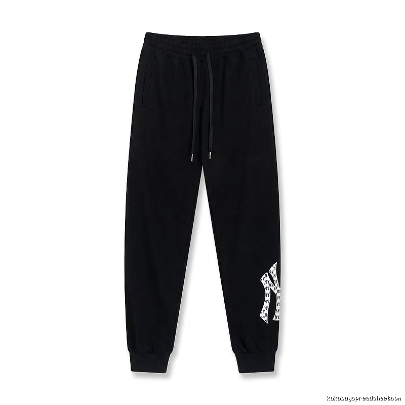 MLB classic casual style black pants