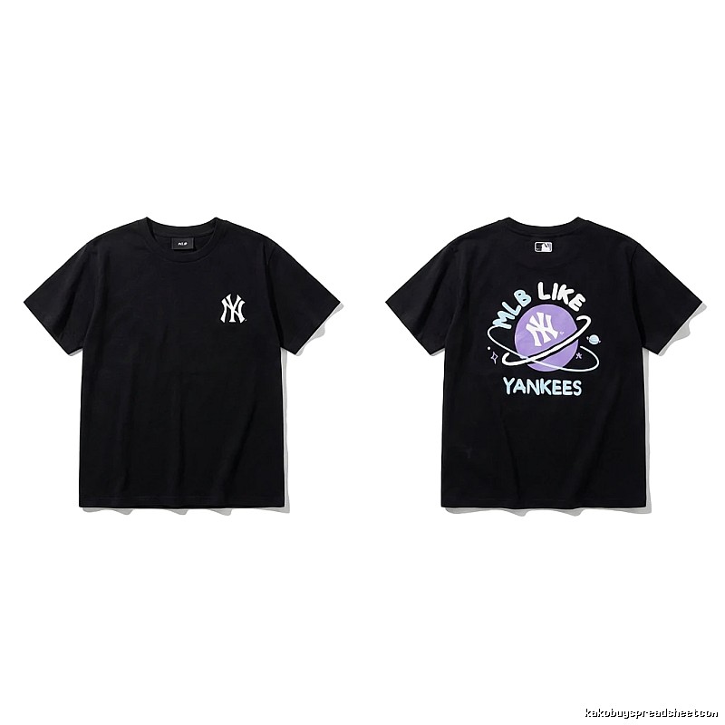 MLB Planet Style Black T-shirt