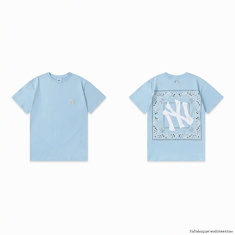 MLB retro light blue T-shirt