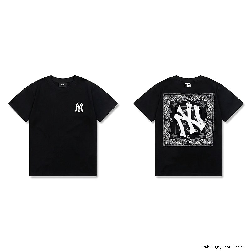 MLB Retro Style Black T-shirt