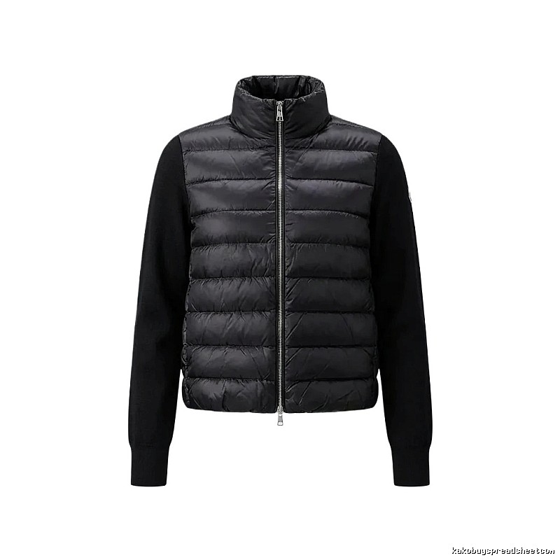 Moncler black fashionable down jacket