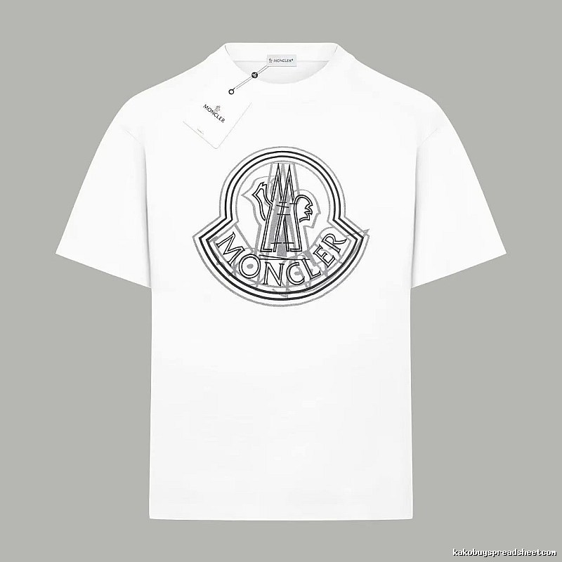Moncler classic and simple style white T-shirt