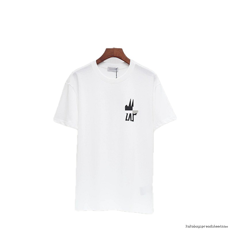 Moncler Printed Casual-style White Short-sleeve T-shirt