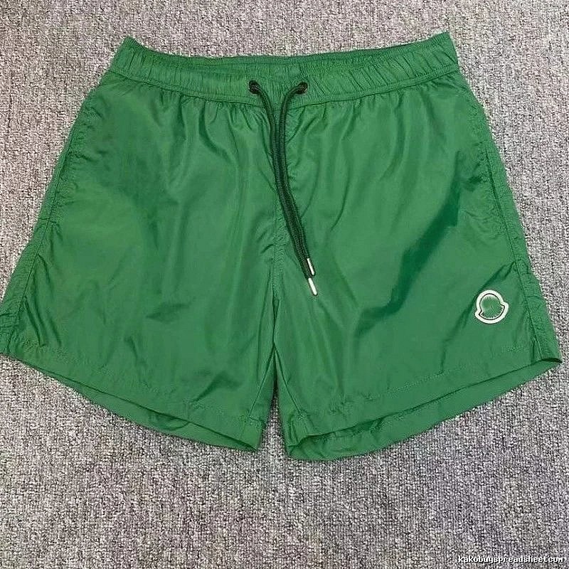 Moncler Streetwear Nylon shorts Black Drawstring Moncler with Logo Accent