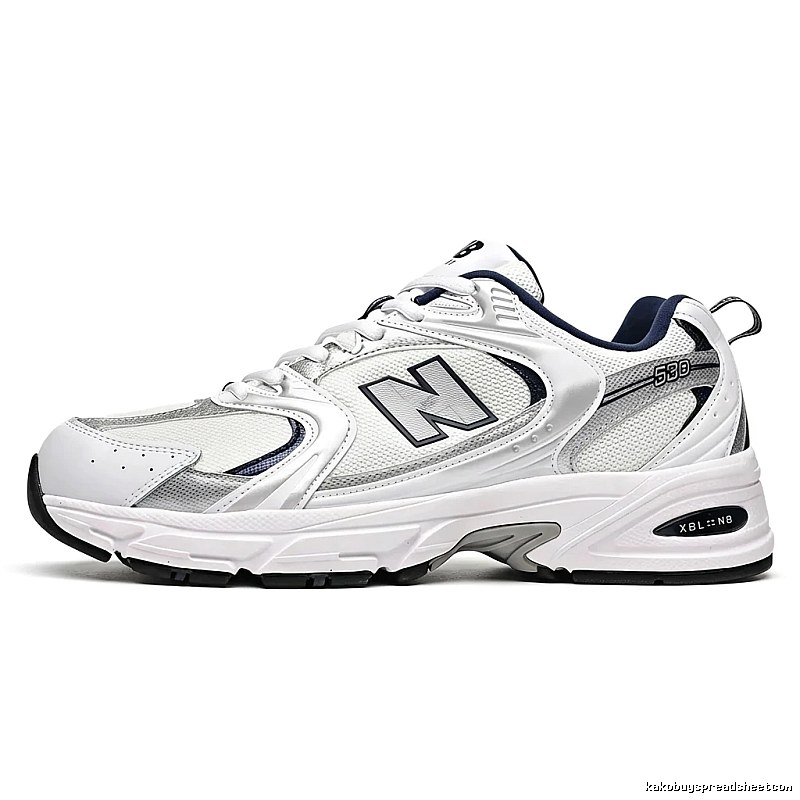 New Balance 530 retro style white shoes