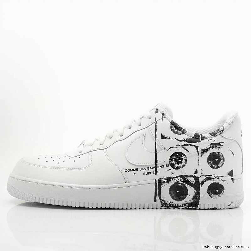 Nike Air Force 1 Dark Style White Shoes