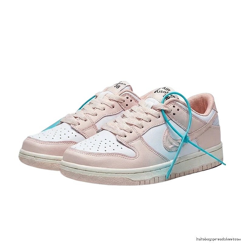 Nike Dunk Low Pink and White Sneakers