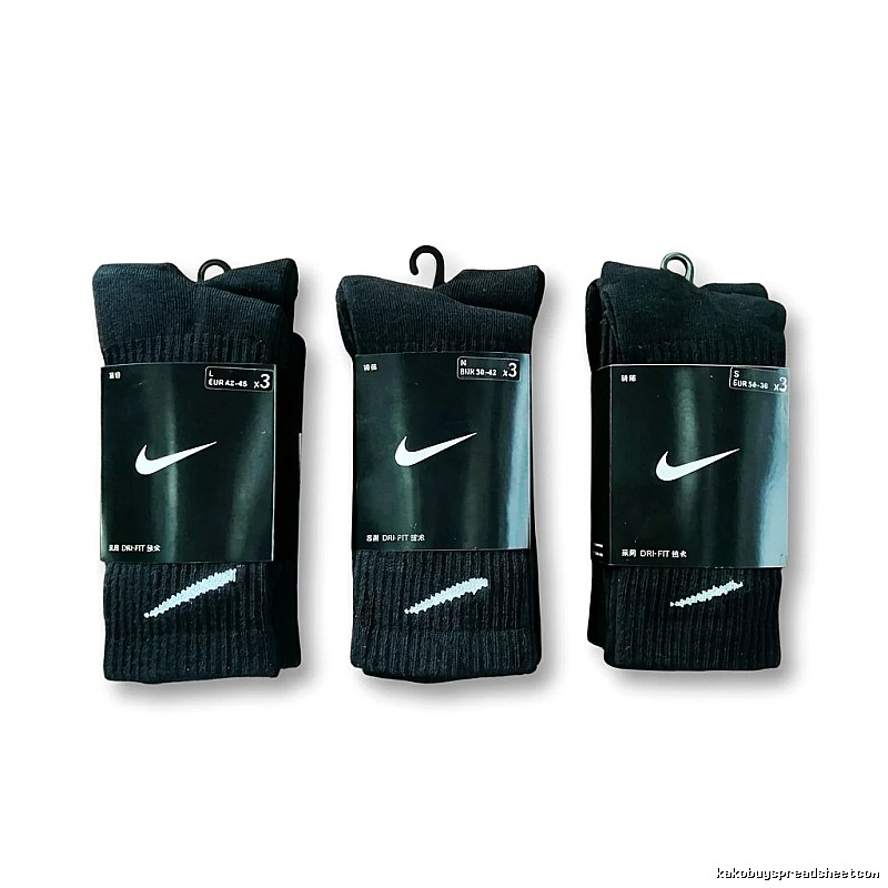 Nike Training Series Black Socks