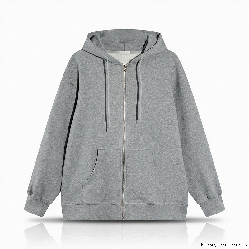Other simple style hooded gray sweatshirt