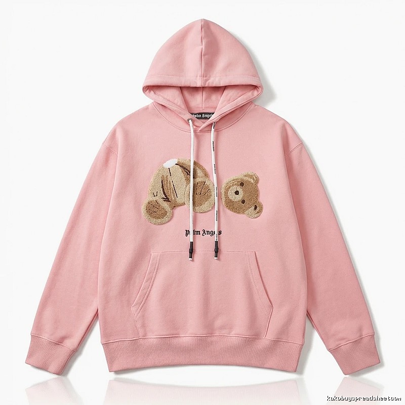 Palm Angels Bear Pink Sweatshirt