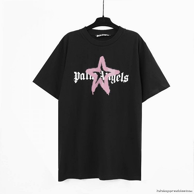 Palm Angels Easy Match Logo T-shirt White Palm Tree for Leisure Wear