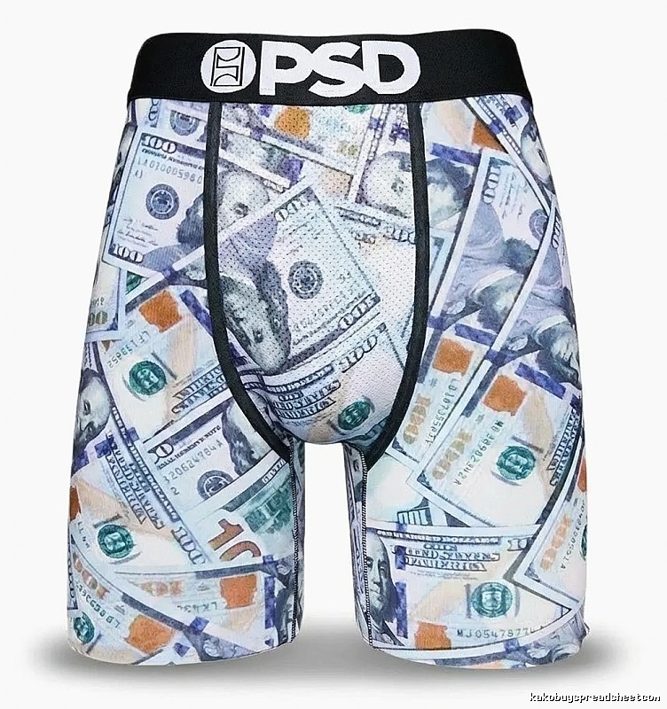 PSD Dollar Print Boxer Briefs