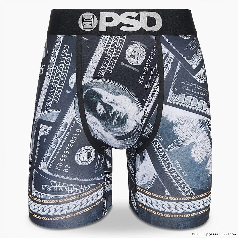 PSD dollar print style boxer shorts