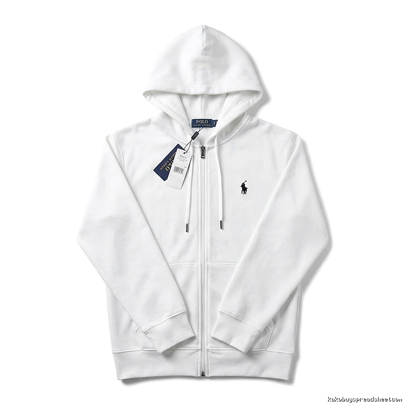 Ralph Lauren basic casual white sweatshirt