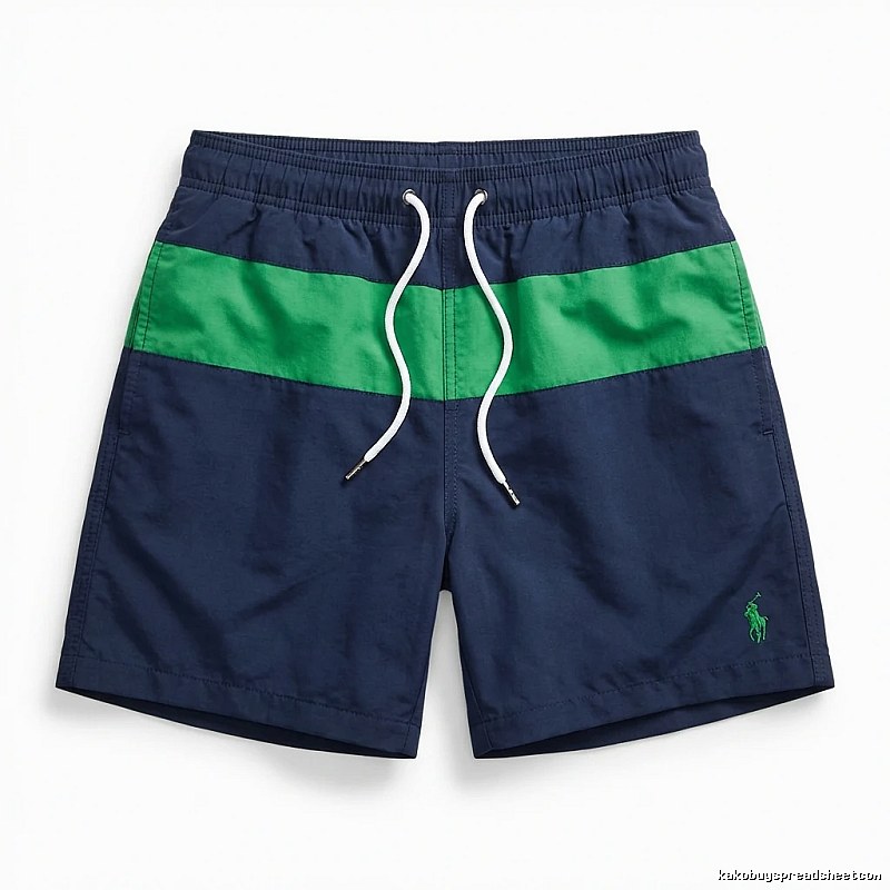 Ralph Lauren Color-Block Casual Shorts
