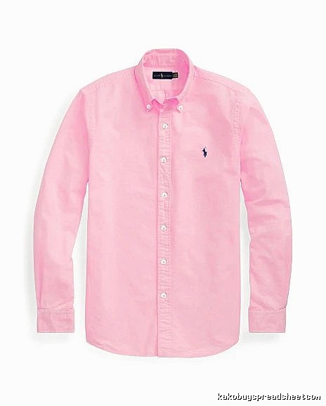 Ralph Lauren Pink Button-Down Shirt City Outfit