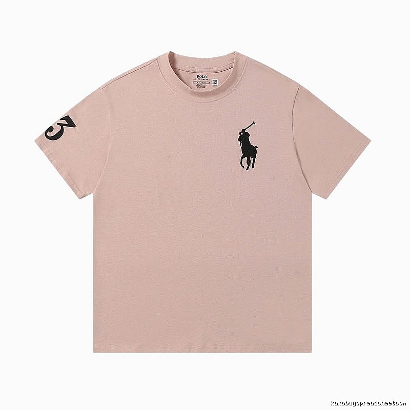 Ralph Lauren pink minimalist style T-shirt