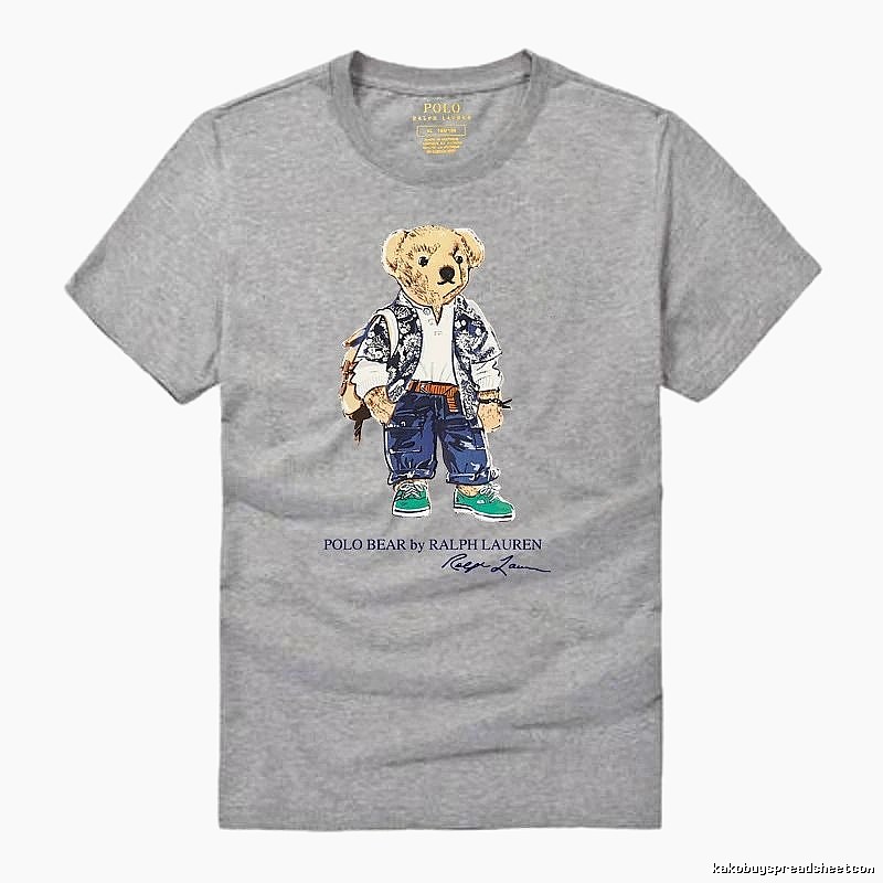 Ralph Lauren Polo Bear Heather Grey T-shirt
