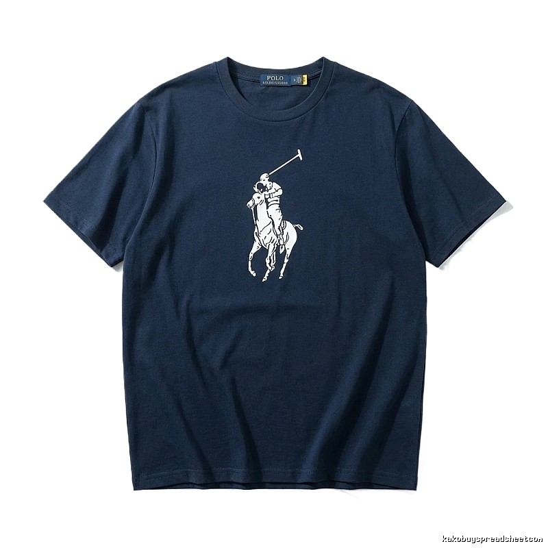 Ralph Lauren Polo Navy Blue Trendy T-shirt