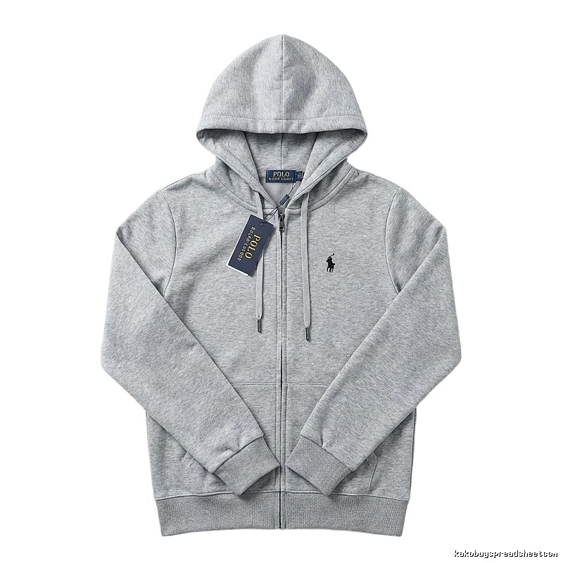 Ralph Lauren POLO series grey hoodie