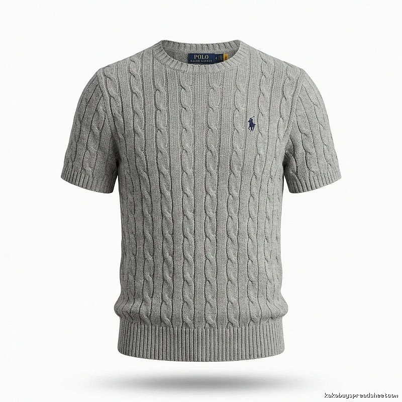 Ralph Lauren Polo Series Grey Knitted Sweater