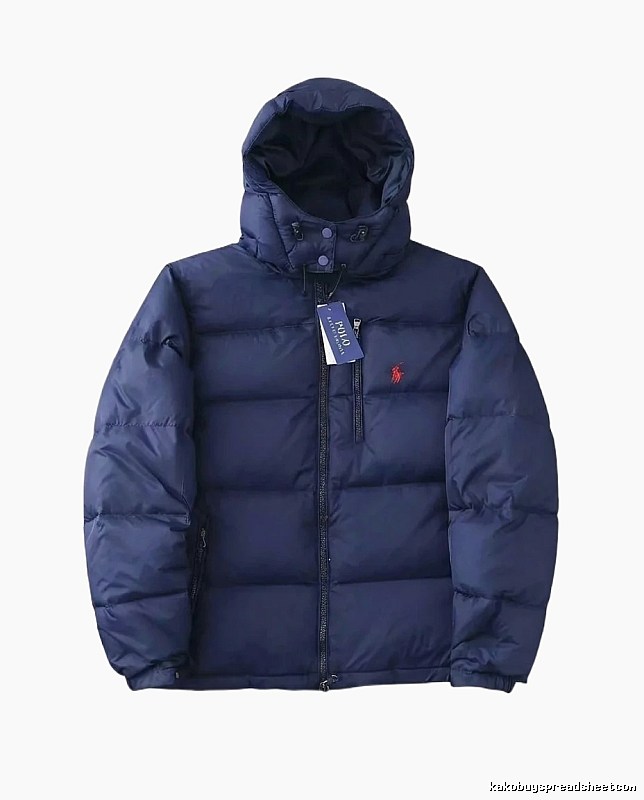 Ralph Lauren Polo series navy blue down jacket