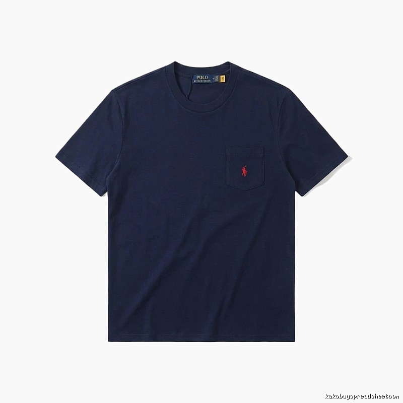 Ralph Lauren Polo simple navy blue T-shirt