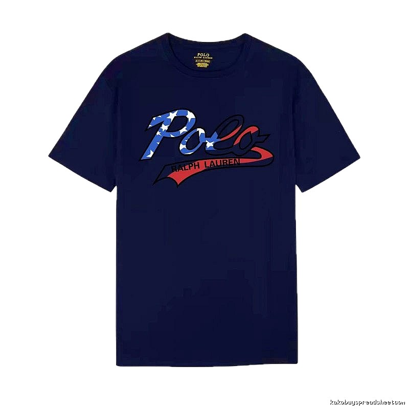Ralph Lauren Polo trendy brand royal blue T-shirt