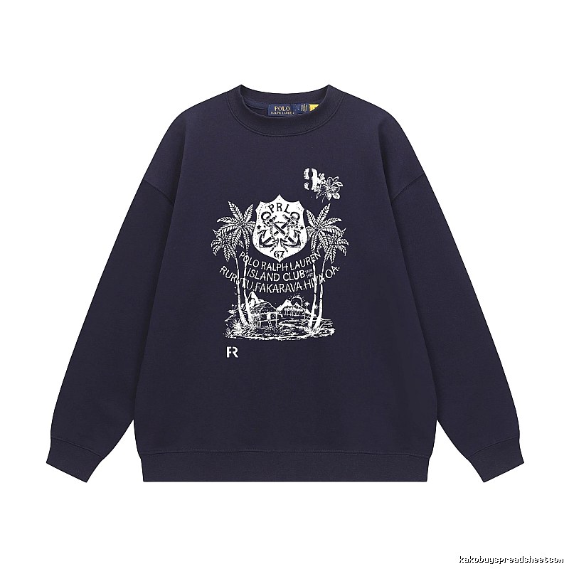Ralph Lauren Printed Casual Style Sweatshirt