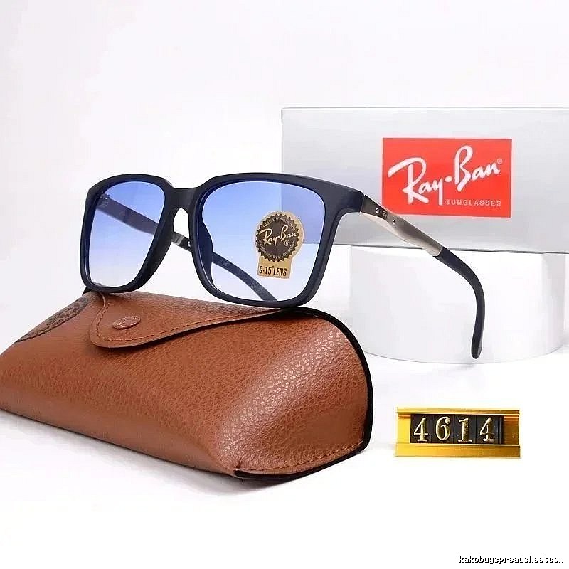 Ray-Ban Lightweight Wayfarer sunglasses Black Square Frame for Trend Styling