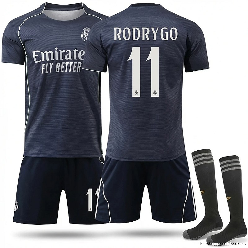 Real Madrid retro dark blue jersey