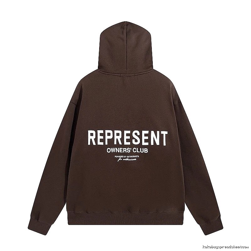 Represent Lightweight Owners Club hoodie Navy Large Represent for Trend Styling