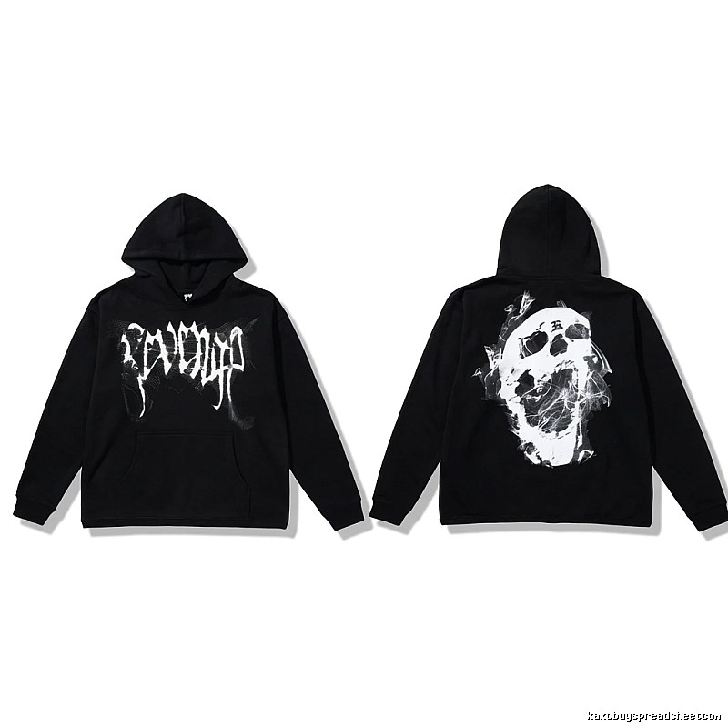 Revenge Skull Dark Style Hoodie