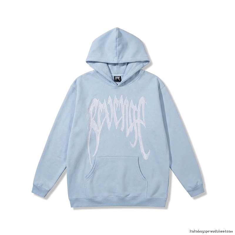 Revenge trendy and cool style light blue sweatshirt