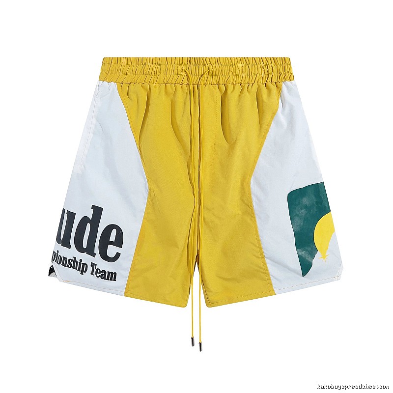 RHUDE Color-Block Sport Shorts