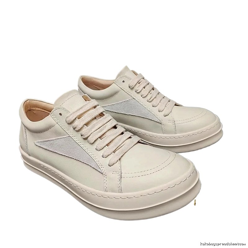 Rick Owens minimalist style off-white board shoes