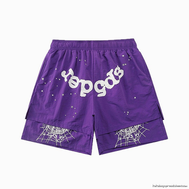 Sp5der Printed Trendy and Cool Shorts