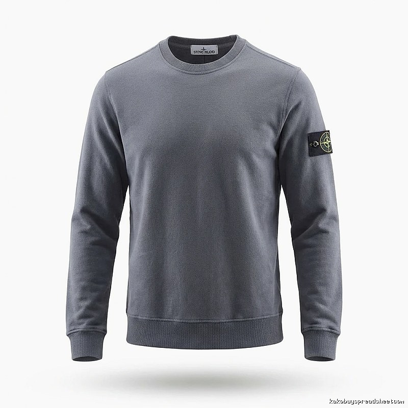 Stone Island basic grey sweatshirt