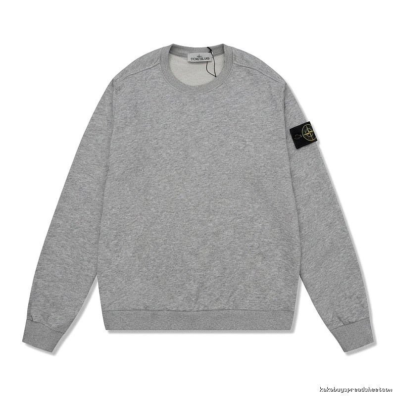 Stone Island basic grey sweatshirt