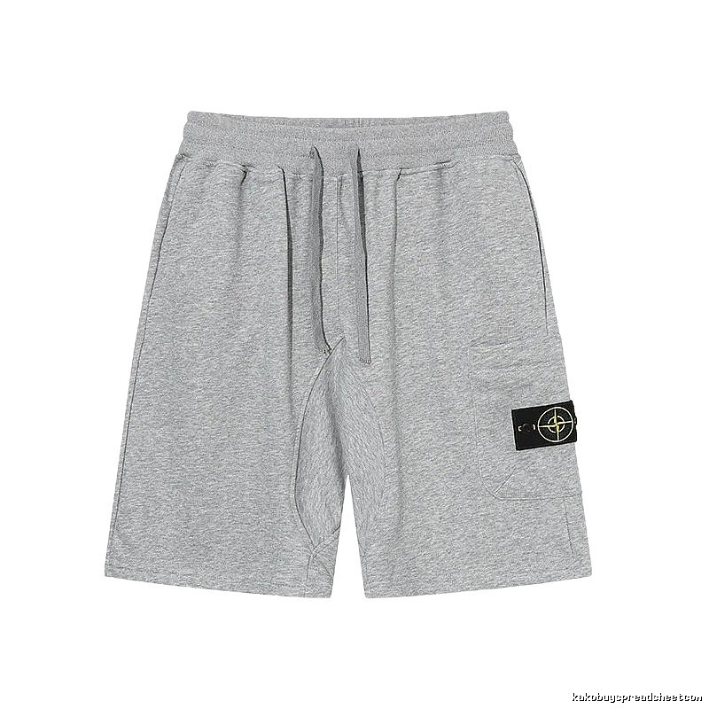 Stone Island Classic Collection Casual Style Grey Shorts
