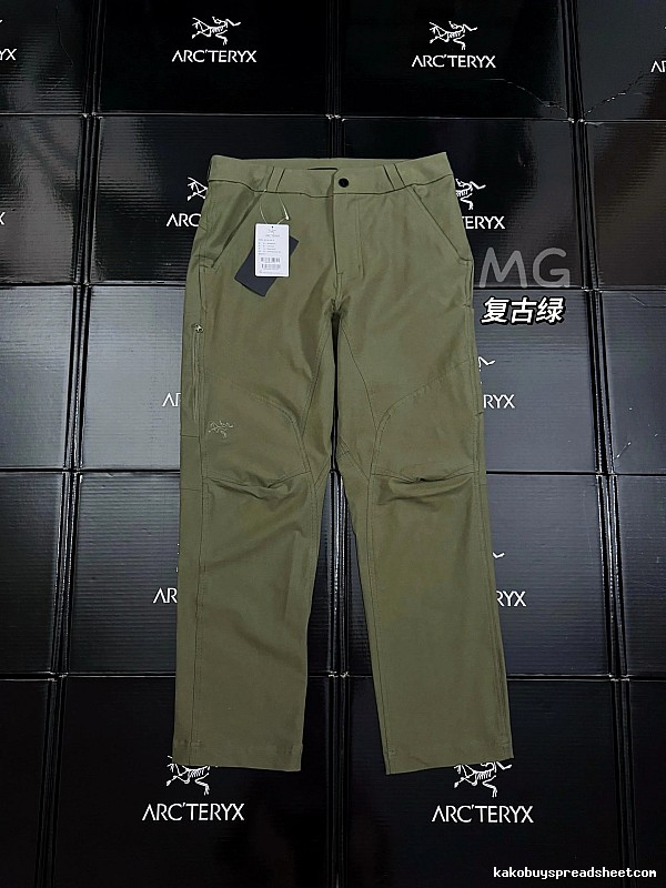 Streetwear Olive Arc'teryx Technical Hiking Pants