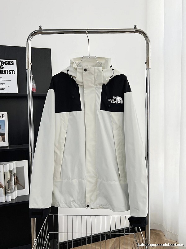 Streetwear Rotation The North Face Hooded Jacket with White Finish