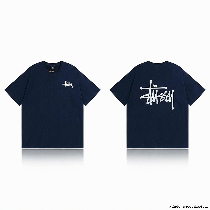 Stussy basic style minimalist T-shirt
