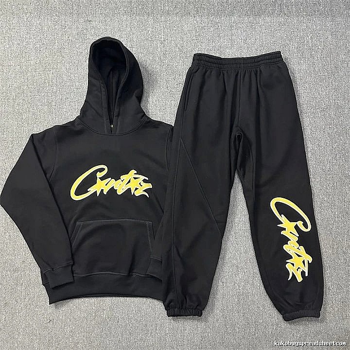 Stussy Black Tracksuit Set Bold Graphic Logo